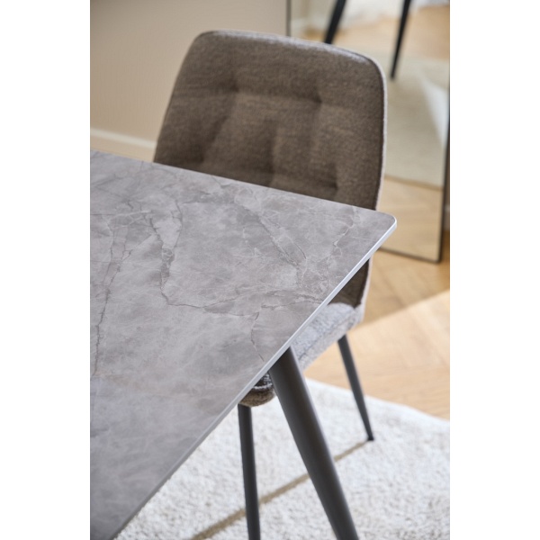 Stół Wicklow 140x80cm polerowana ceramika Batis - ACTONA